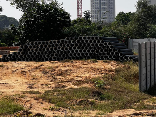 DWC Pipe stock for Sewer line work